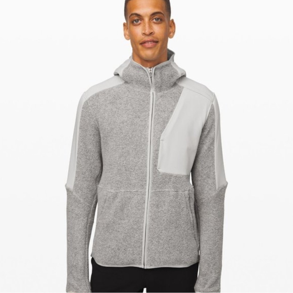 Lululemon Men’s Tundra Trek Wool Blend Full Zip Jacket
